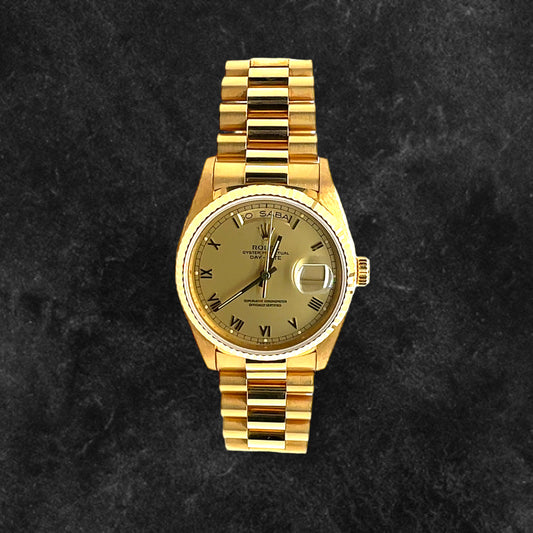 ROLEX ALL GOLD 18K PRESIDENT