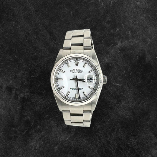 SS ROLEX DATEJUST 36MM